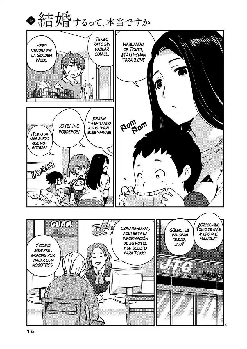 Kekkon Suru Tte, Hontou Desu Ka - Capítulo 9 - Página 5 - LectorTMOo
