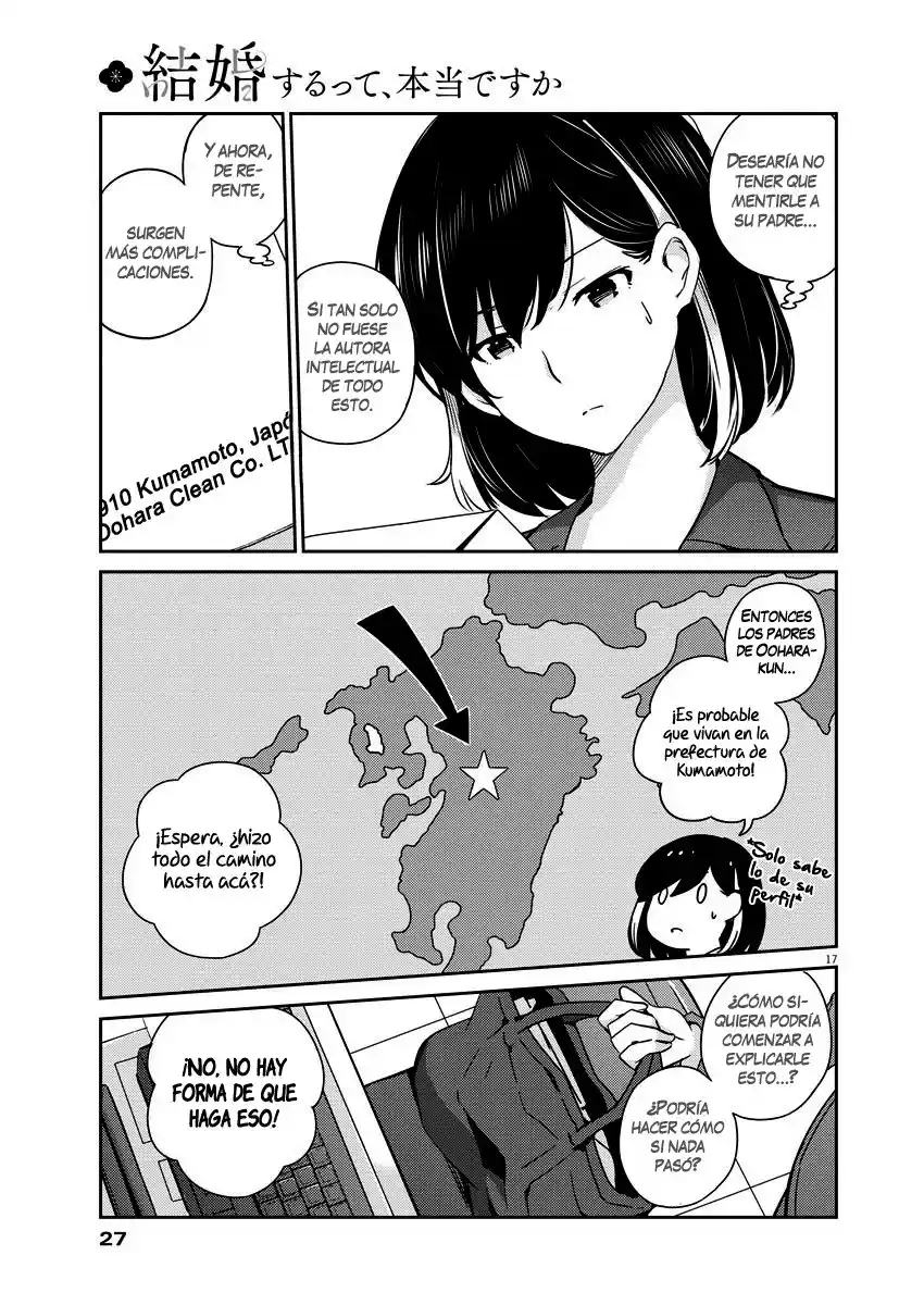 Kekkon Suru Tte, Hontou Desu Ka - Capítulo 9 - Página 17 - LectorTMOo