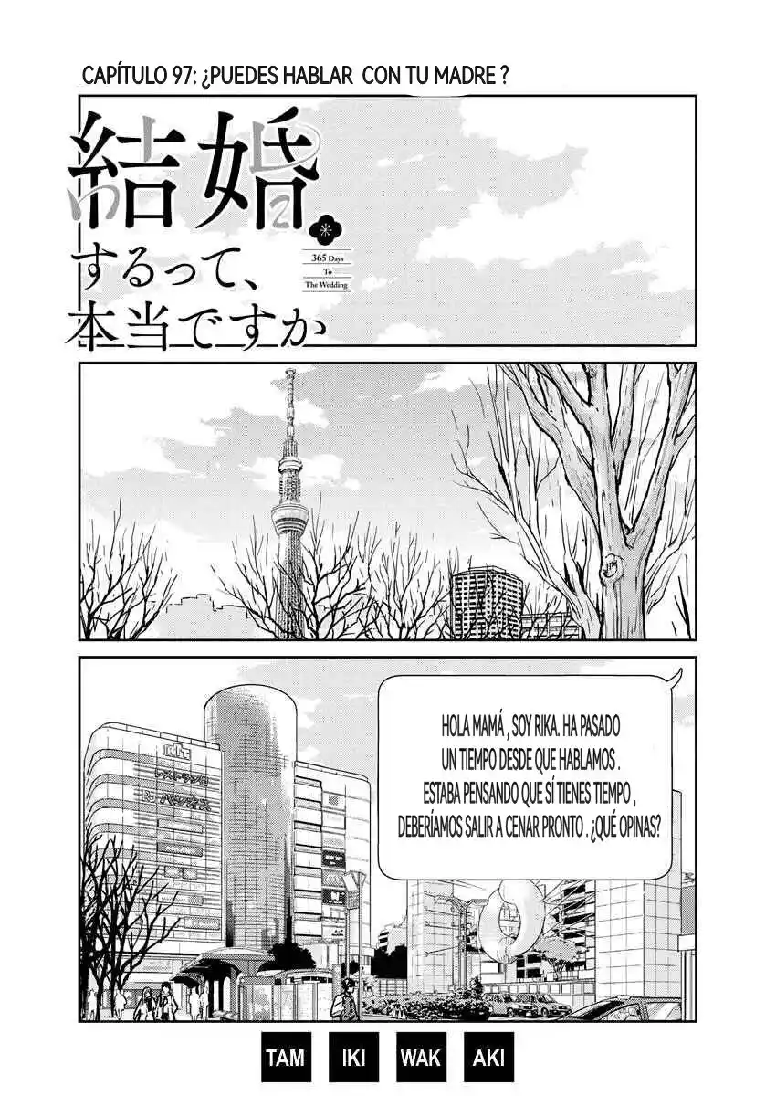 Kekkon Suru Tte, Hontou Desu Ka - Capítulo 97 - Página 1 - LectorTMOo
