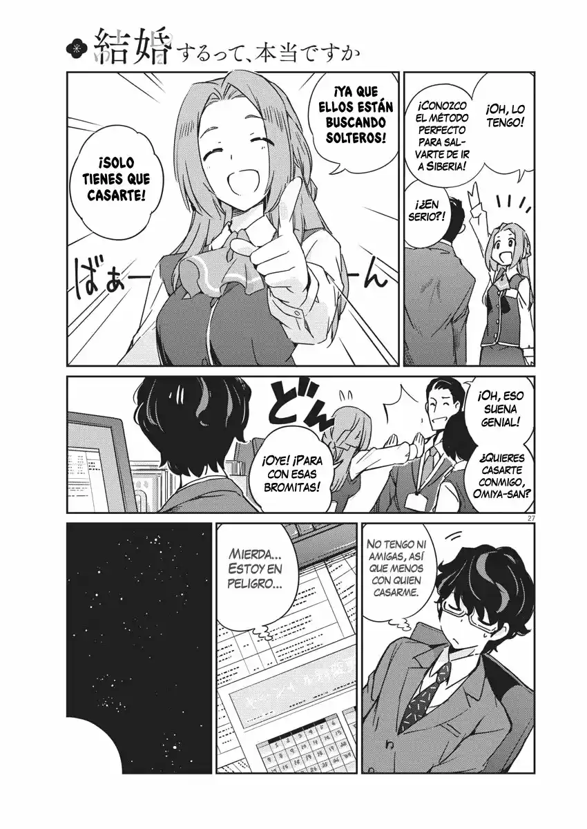Kekkon Surutte, Hontou Desu Ka?: 365 Days To The Wedding - Capítulo 1 - Página 27 - LectorTMOo