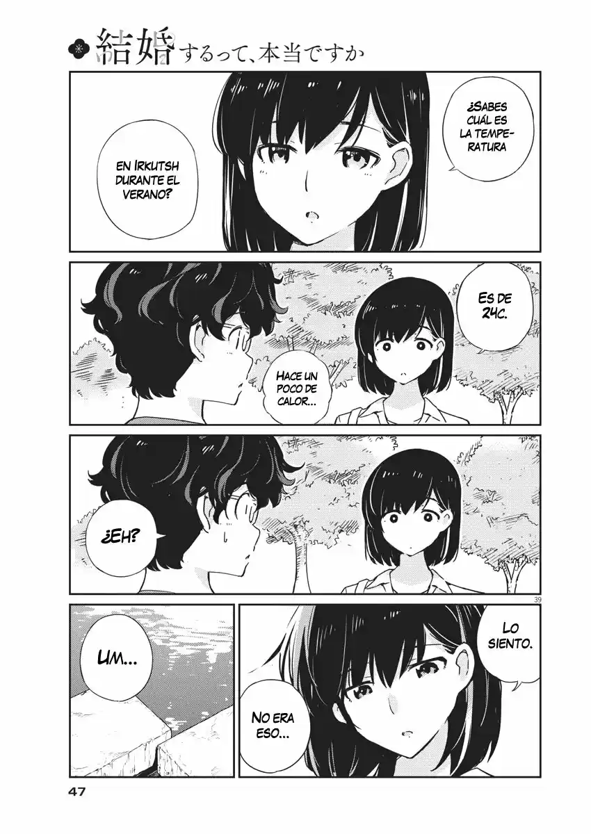 Kekkon Surutte, Hontou Desu Ka?: 365 Days To The Wedding - Capítulo 1 - Página 39 - LectorTMOo