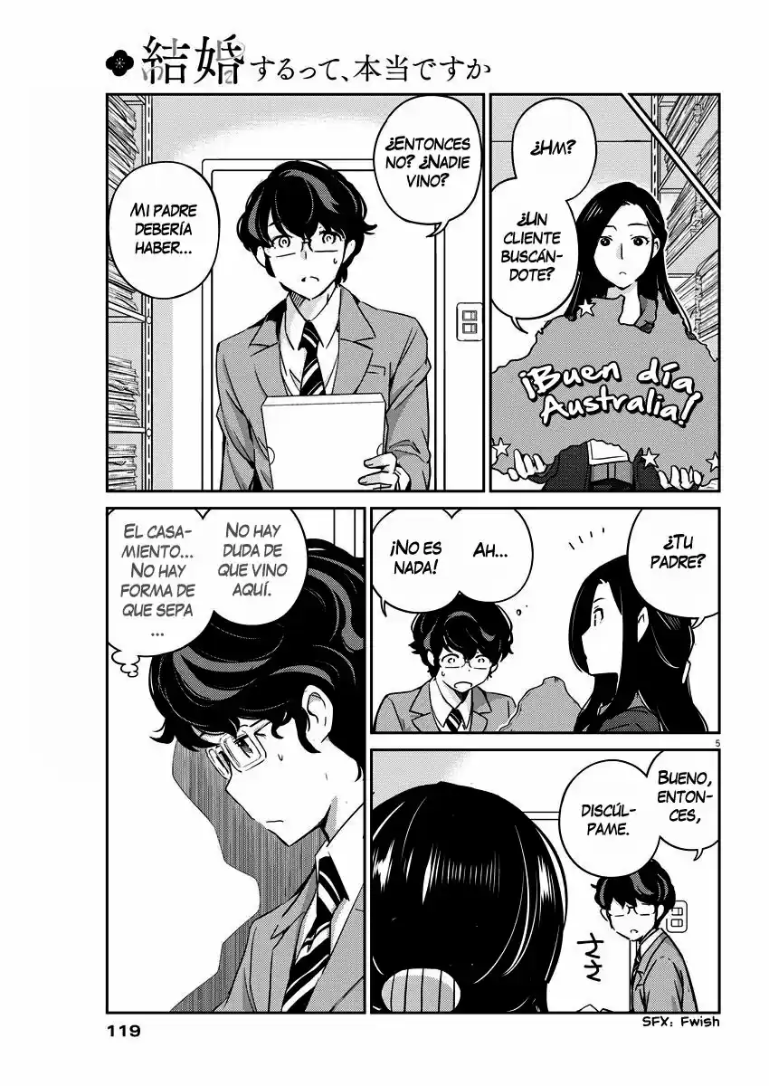 Kekkon Surutte, Hontou Desu Ka?: 365 Days To The Wedding - Capítulo 10 - Página 6 - LectorTMOo