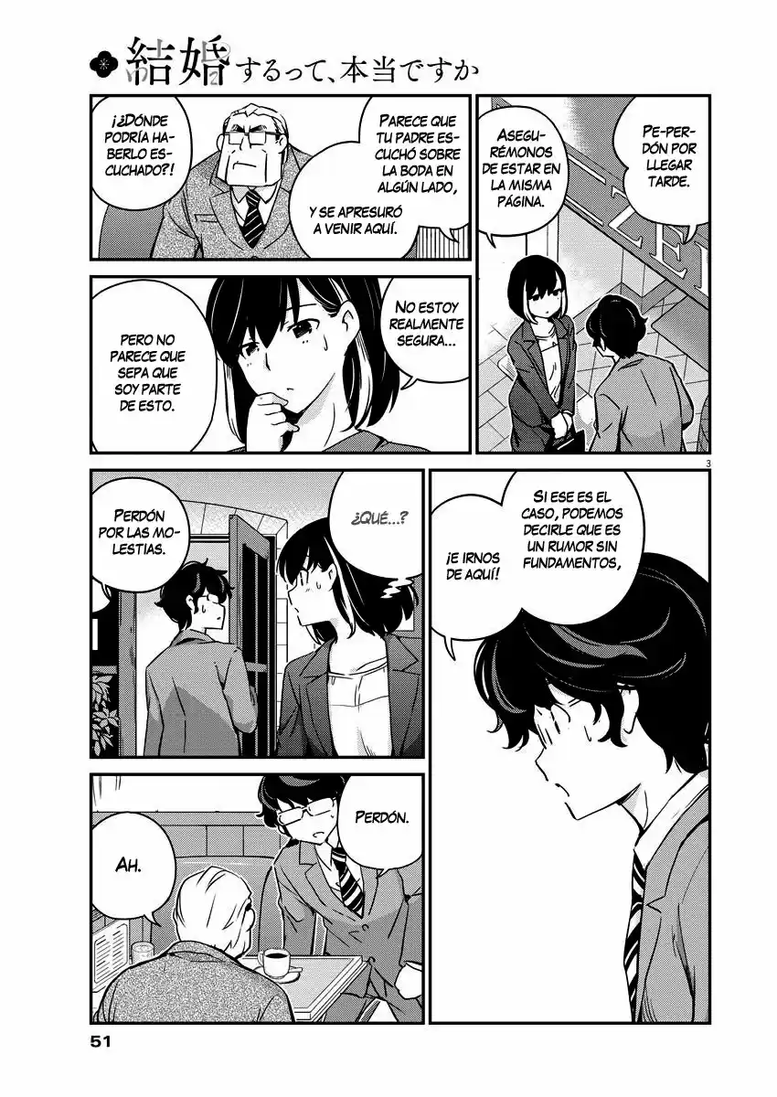 Kekkon Surutte, Hontou Desu Ka?: 365 Days To The Wedding - Capítulo 11 - Página 4 - LectorTMOo