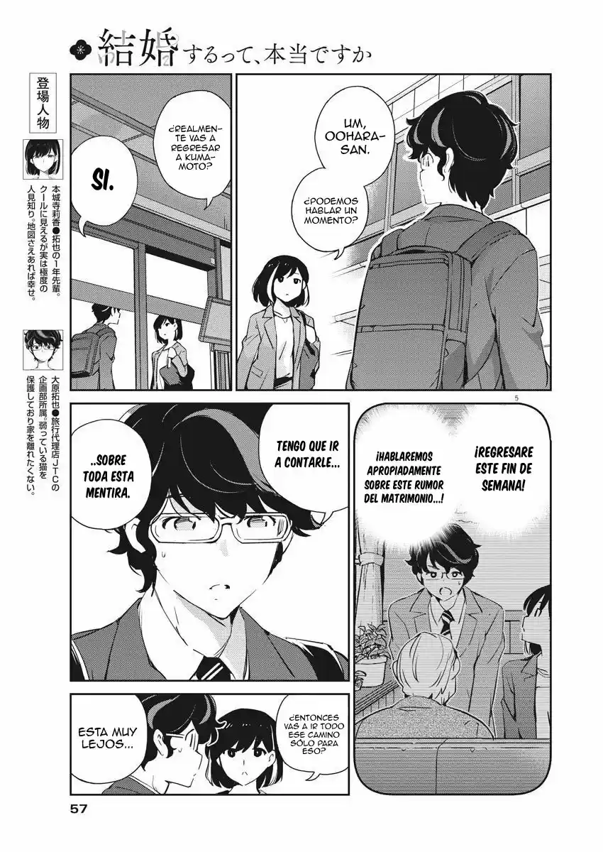 Kekkon Surutte, Hontou Desu Ka?: 365 Days To The Wedding - Capítulo 12 - Página 6 - LectorTMOo