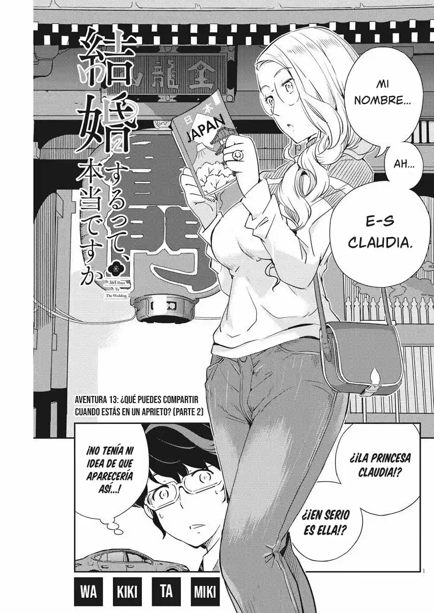Kekkon Surutte, Hontou Desu Ka?: 365 Days To The Wedding - Capítulo 13 - Página 2 - LectorTMOo