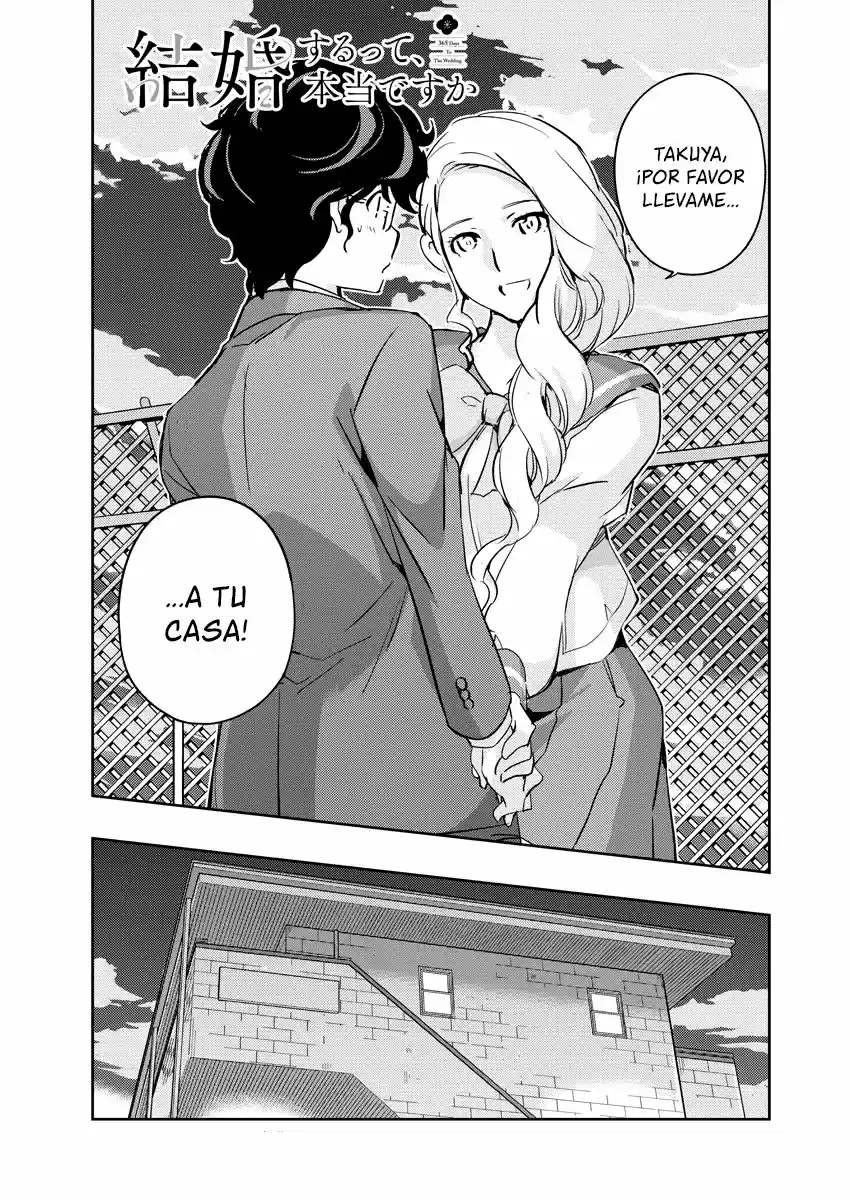 Kekkon Surutte, Hontou Desu Ka?: 365 Days To The Wedding - Capítulo 14 - Página 3 - LectorTMOo