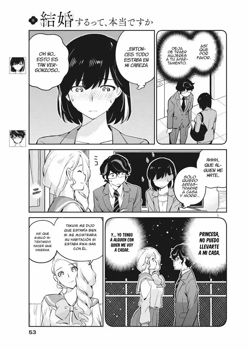Kekkon Surutte, Hontou Desu Ka?: 365 Days To The Wedding - Capítulo 15 - Página 4 - LectorTMOo