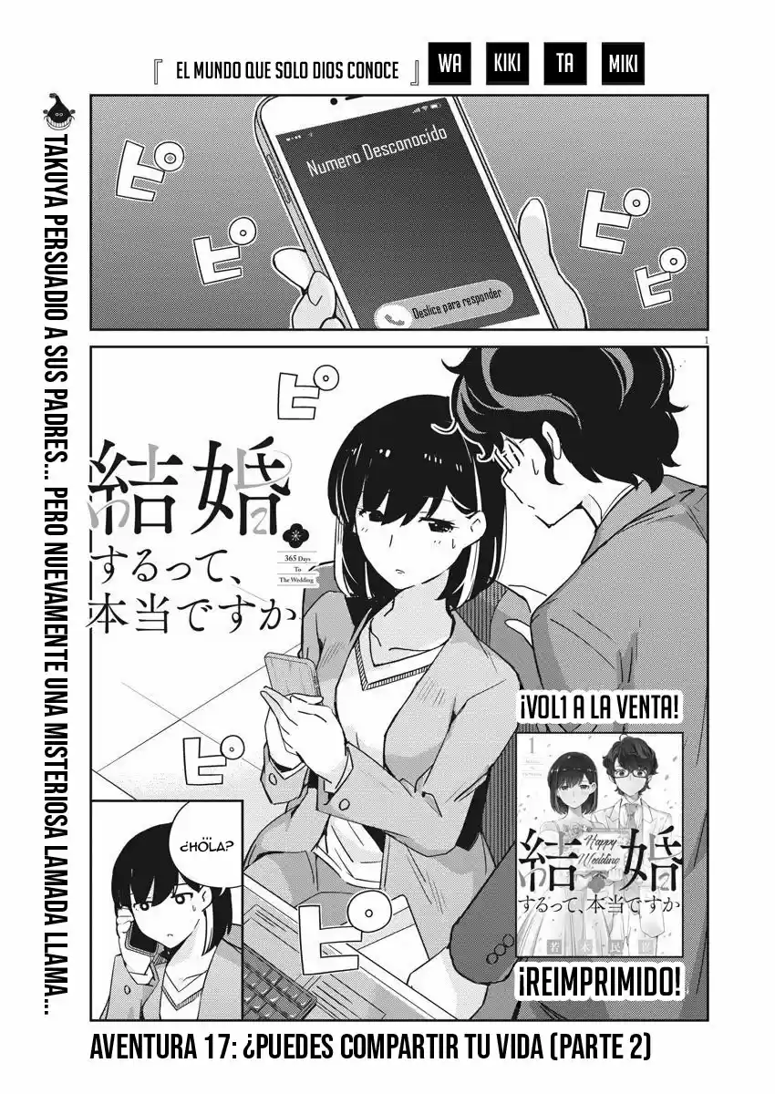 Kekkon Surutte, Hontou Desu Ka?: 365 Days To The Wedding - Capítulo 17 - Página 2 - LectorTMOo