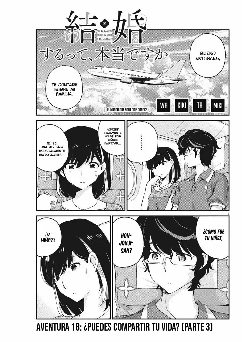 Kekkon Surutte, Hontou Desu Ka?: 365 Days To The Wedding - Capítulo 18 - Página 2 - LectorTMOo