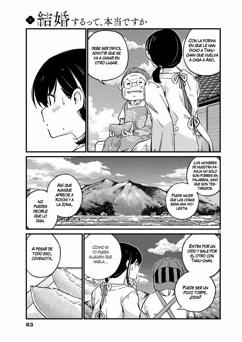 Kekkon Surutte, Hontou Desu Ka?: 365 Days To The Wedding - Capítulo 19 - Página 15 - LectorTMOo