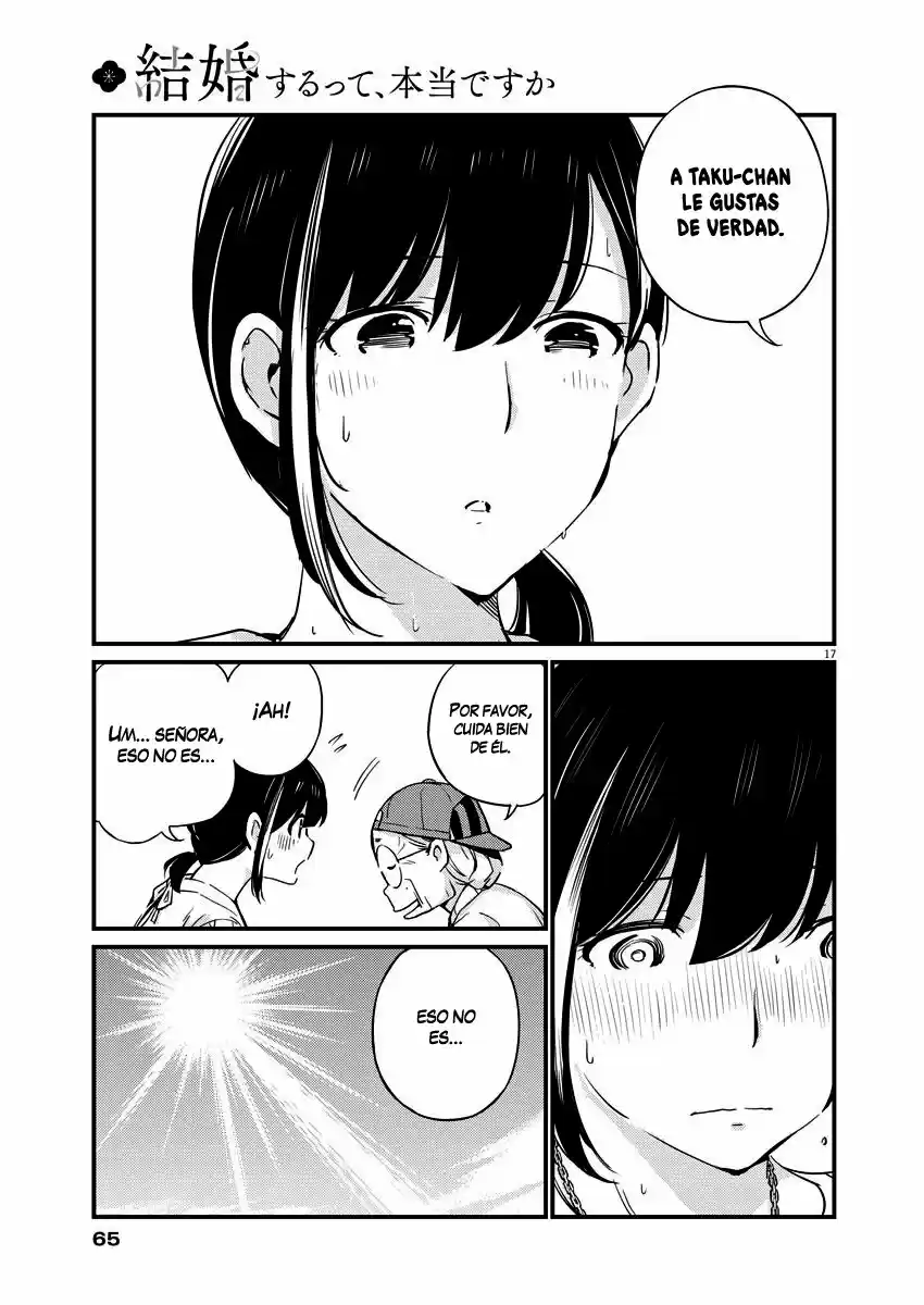 Kekkon Surutte, Hontou Desu Ka?: 365 Days To The Wedding - Capítulo 19 - Página 17 - LectorTMOo