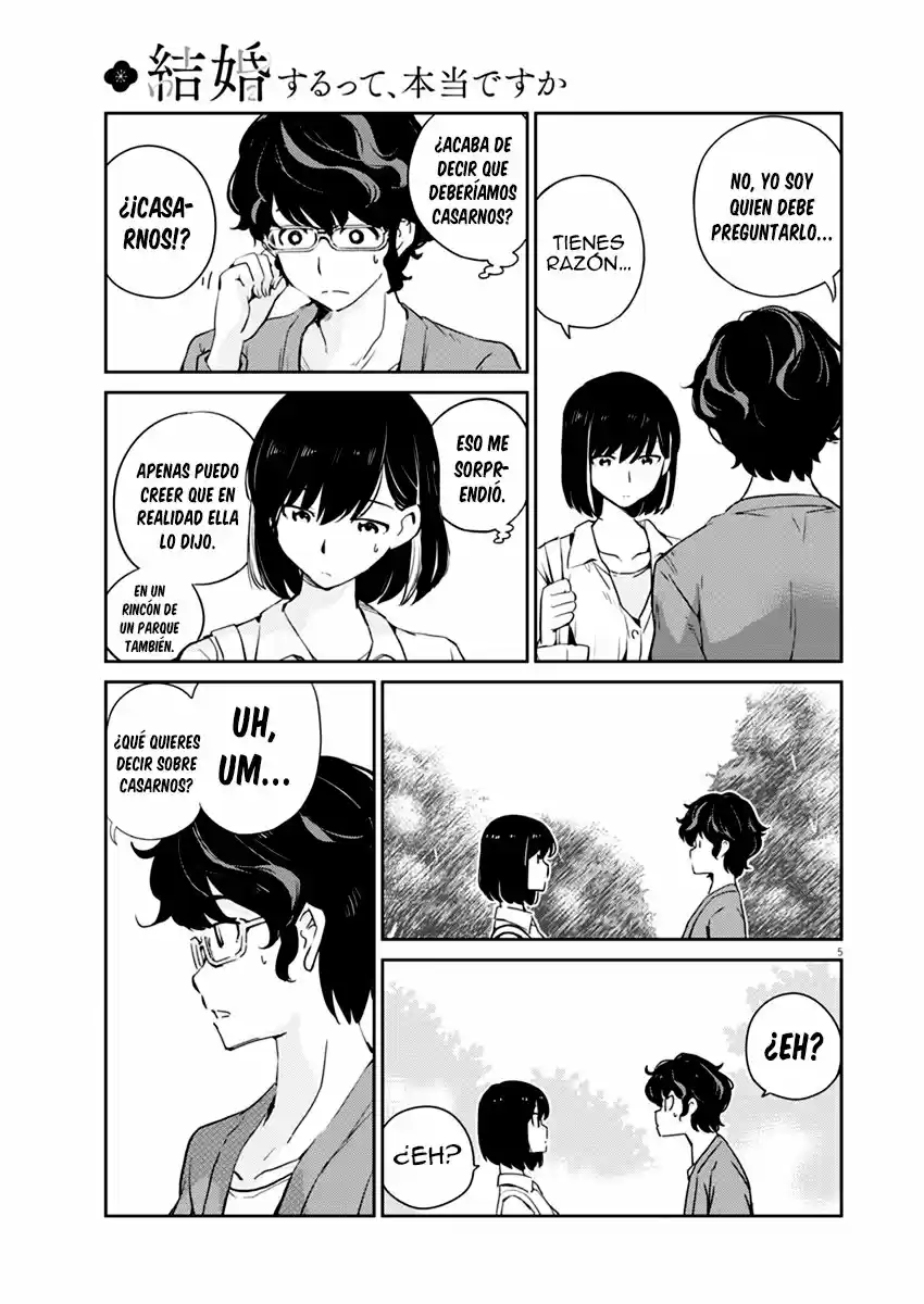 Kekkon Surutte, Hontou Desu Ka?: 365 Days To The Wedding - Capítulo 2 - Página 6 - LectorTMOo