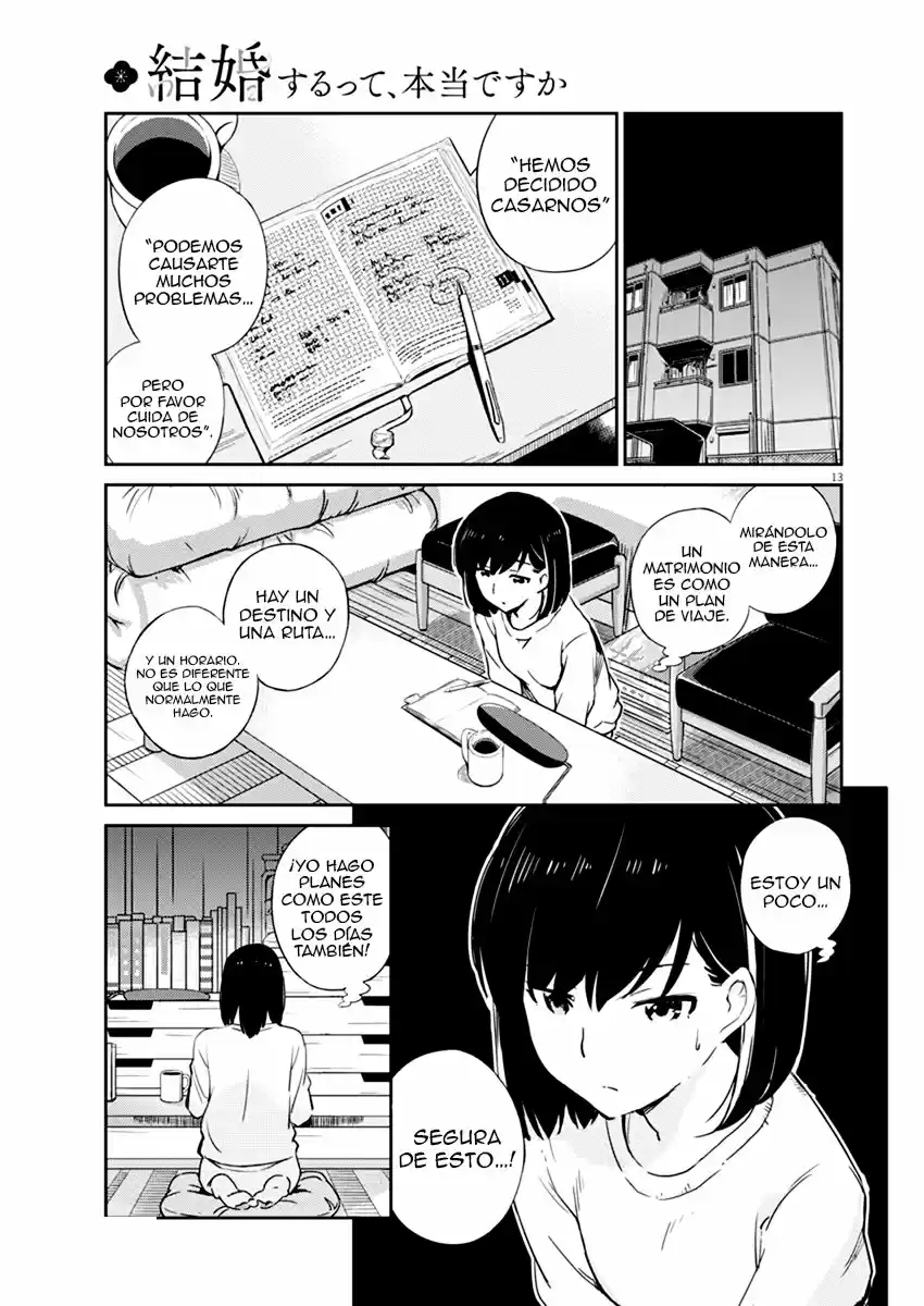Kekkon Surutte, Hontou Desu Ka?: 365 Days To The Wedding - Capítulo 2 - Página 14 - LectorTMOo
