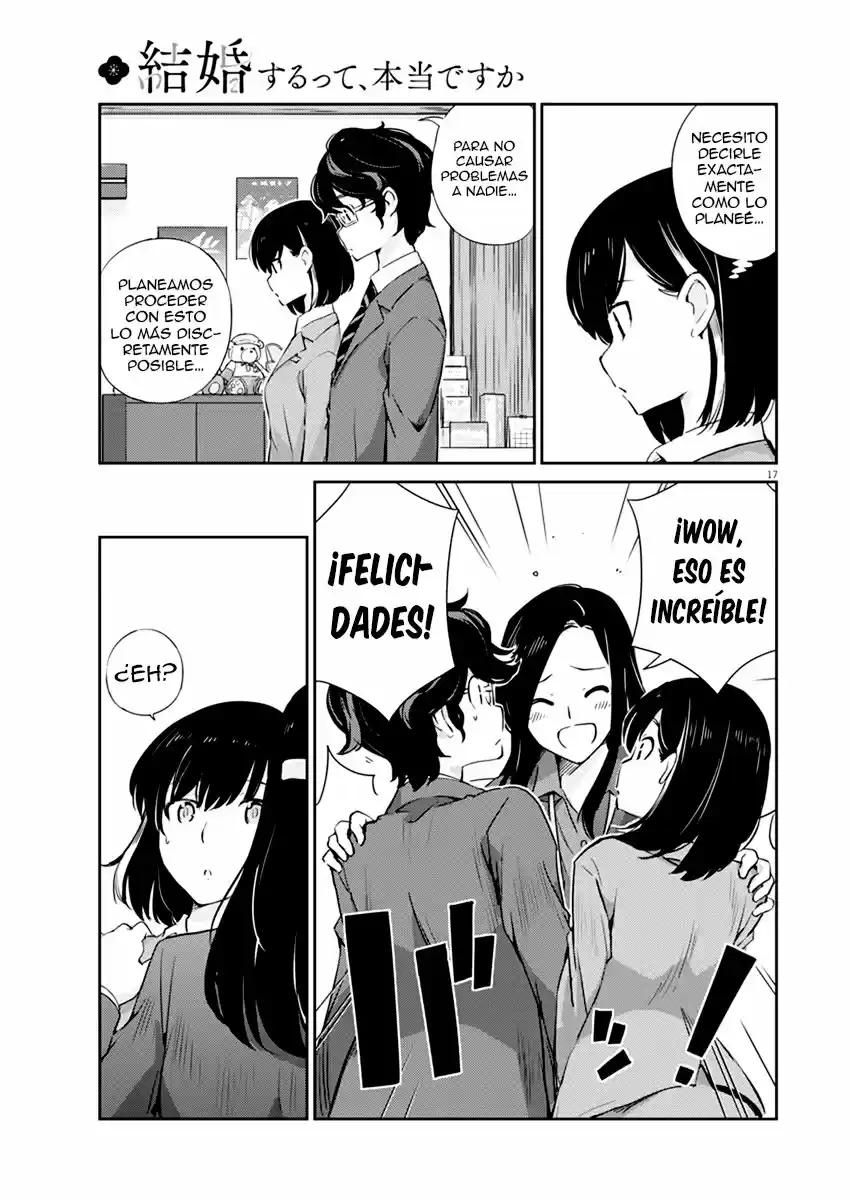 Kekkon Surutte, Hontou Desu Ka?: 365 Days To The Wedding - Capítulo 2 - Página 18 - LectorTMOo