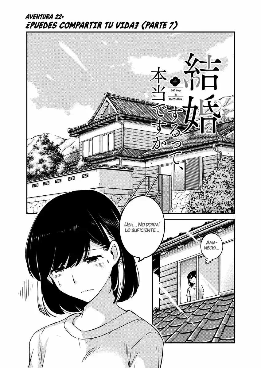 Kekkon Surutte, Hontou Desu Ka?: 365 Days To The Wedding - Capítulo 22 - Página 2 - LectorTMOo