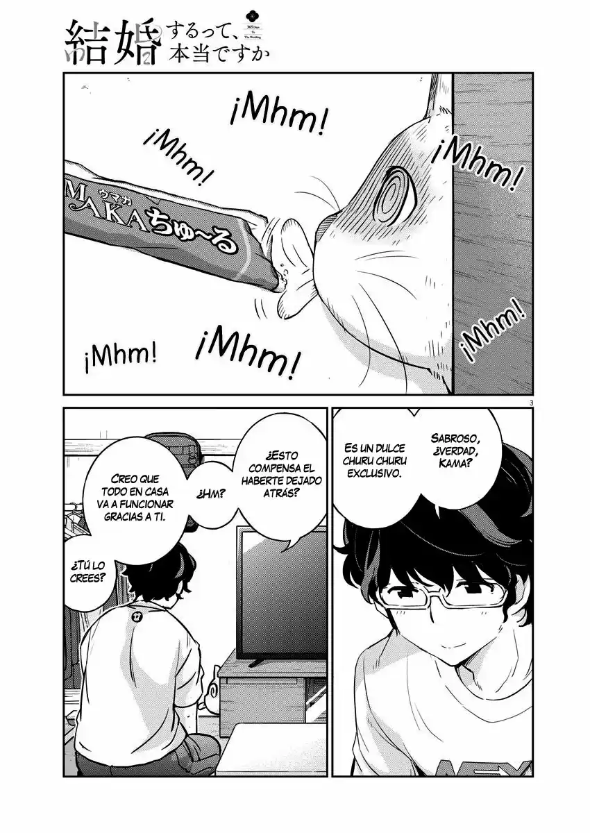 Kekkon Surutte, Hontou Desu Ka?: 365 Days To The Wedding - Capítulo 23 - Página 3 - LectorTMOo