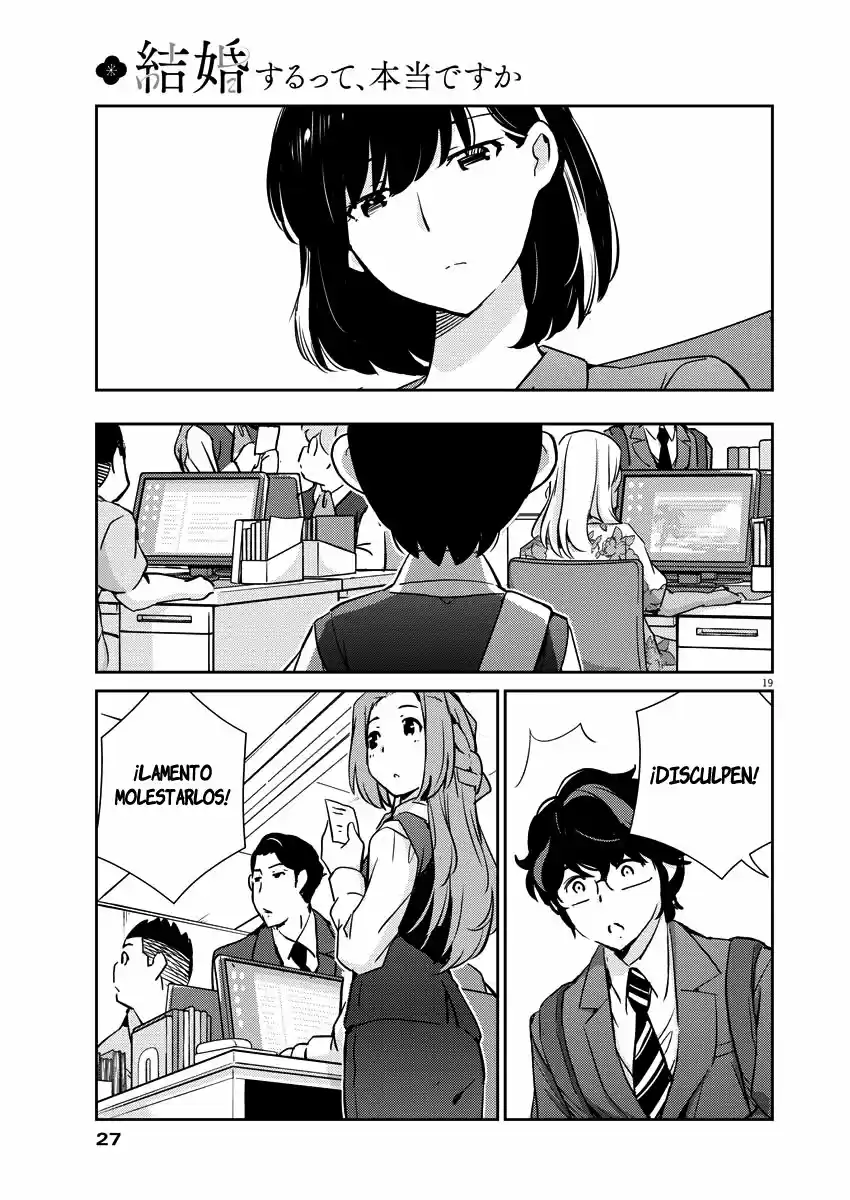 Kekkon Surutte, Hontou Desu Ka?: 365 Days To The Wedding - Capítulo 23 - Página 19 - LectorTMOo