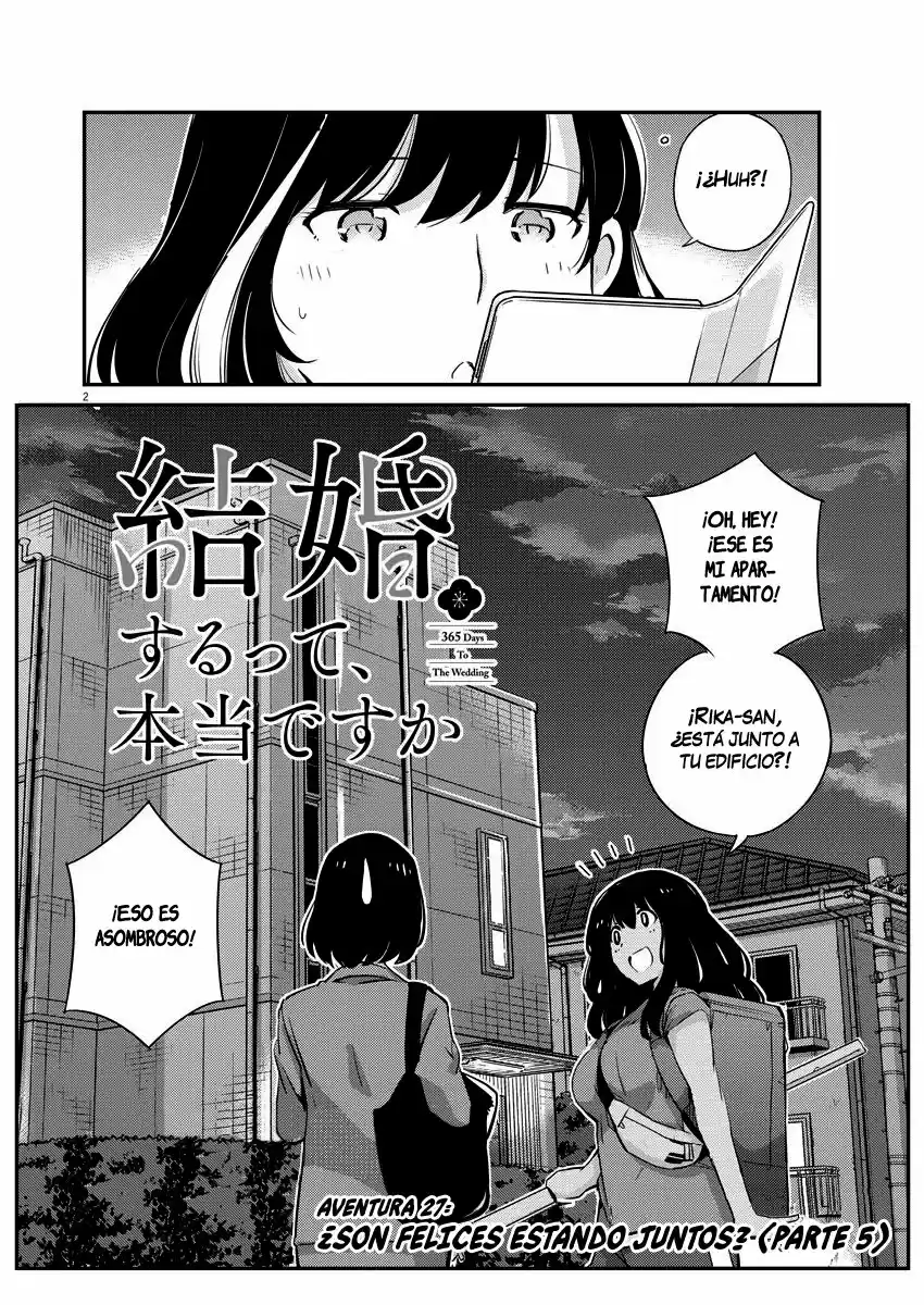 Kekkon Surutte, Hontou Desu Ka?: 365 Days To The Wedding - Capítulo 27 - Página 3 - LectorTMOo