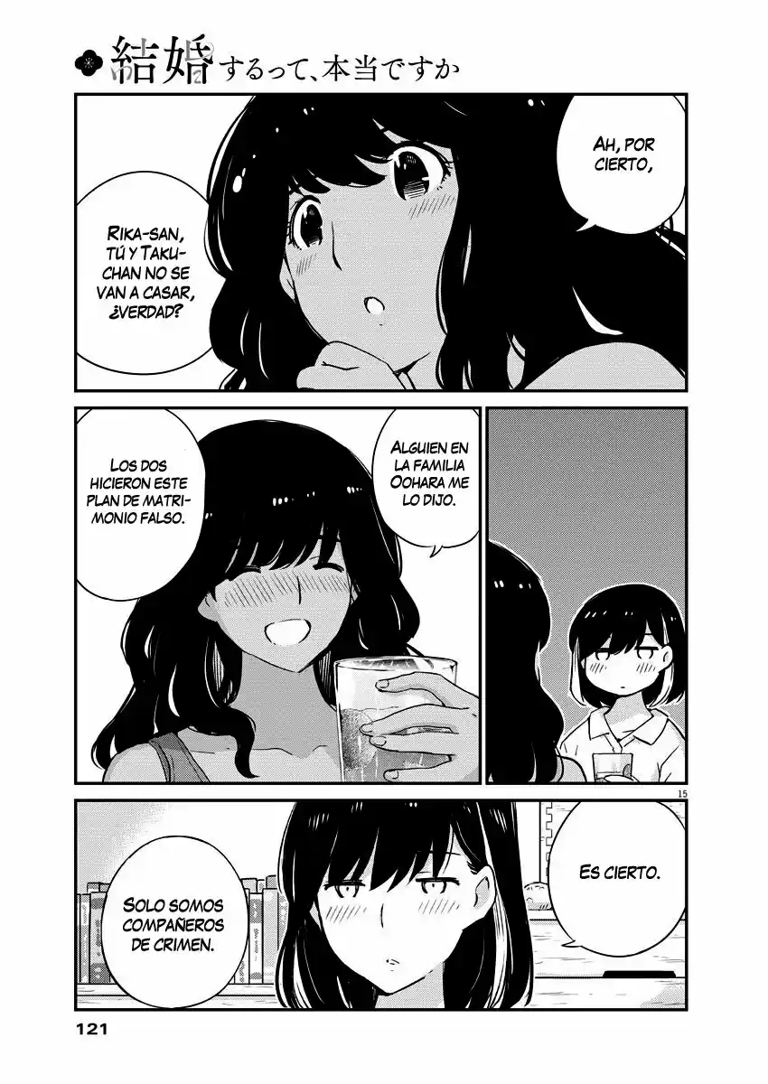 Kekkon Surutte, Hontou Desu Ka?: 365 Days To The Wedding - Capítulo 27 - Página 16 - LectorTMOo
