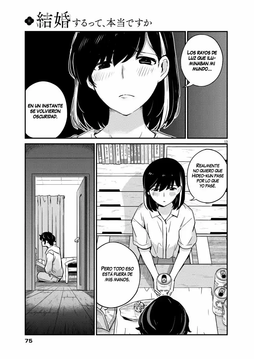 Kekkon Surutte, Hontou Desu Ka?: 365 Days To The Wedding - Capítulo 28 - Página 14 - LectorTMOo