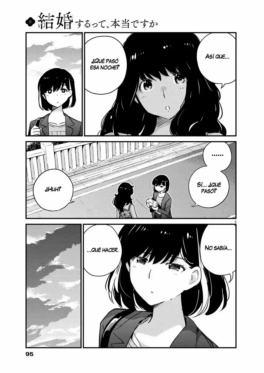 Kekkon Surutte, Hontou Desu Ka?: 365 Days To The Wedding - Capítulo 34 - Página 6 - LectorTMOo