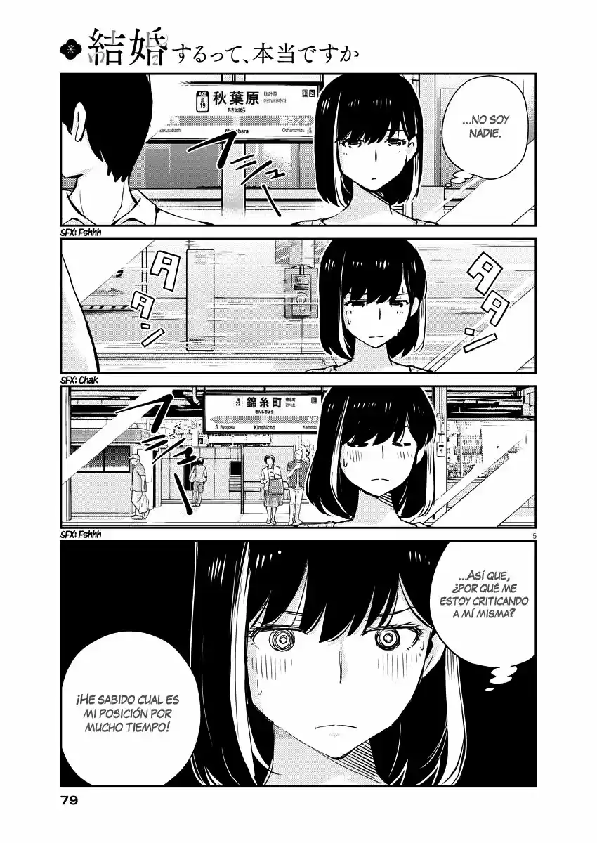Kekkon Surutte, Hontou Desu Ka?: 365 Days To The Wedding - Capítulo 36 - Página 6 - LectorTMOo