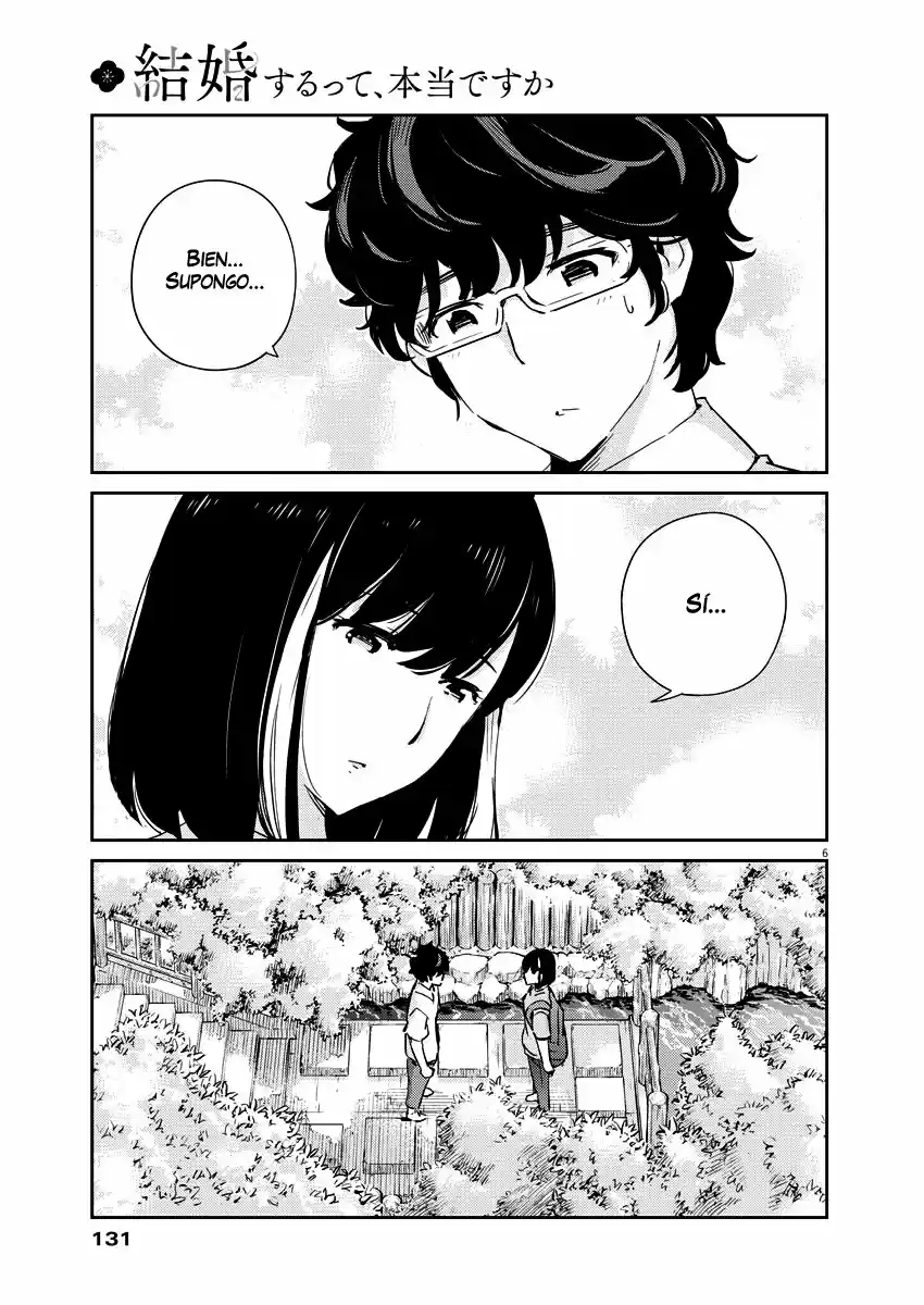 Kekkon Surutte, Hontou Desu Ka?: 365 Days To The Wedding - Capítulo 38 - Página 6 - LectorTMOo