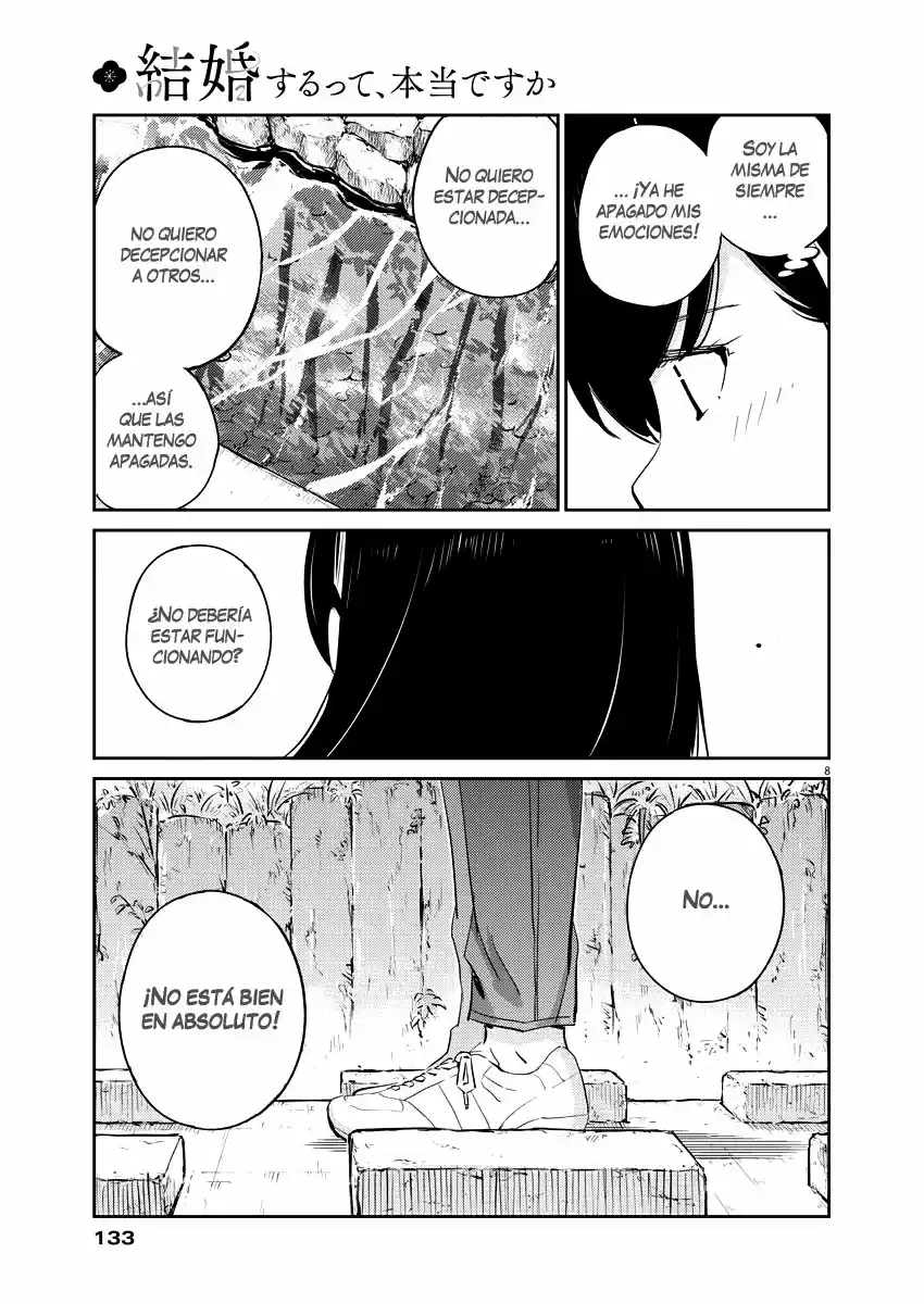 Kekkon Surutte, Hontou Desu Ka?: 365 Days To The Wedding - Capítulo 38 - Página 8 - LectorTMOo