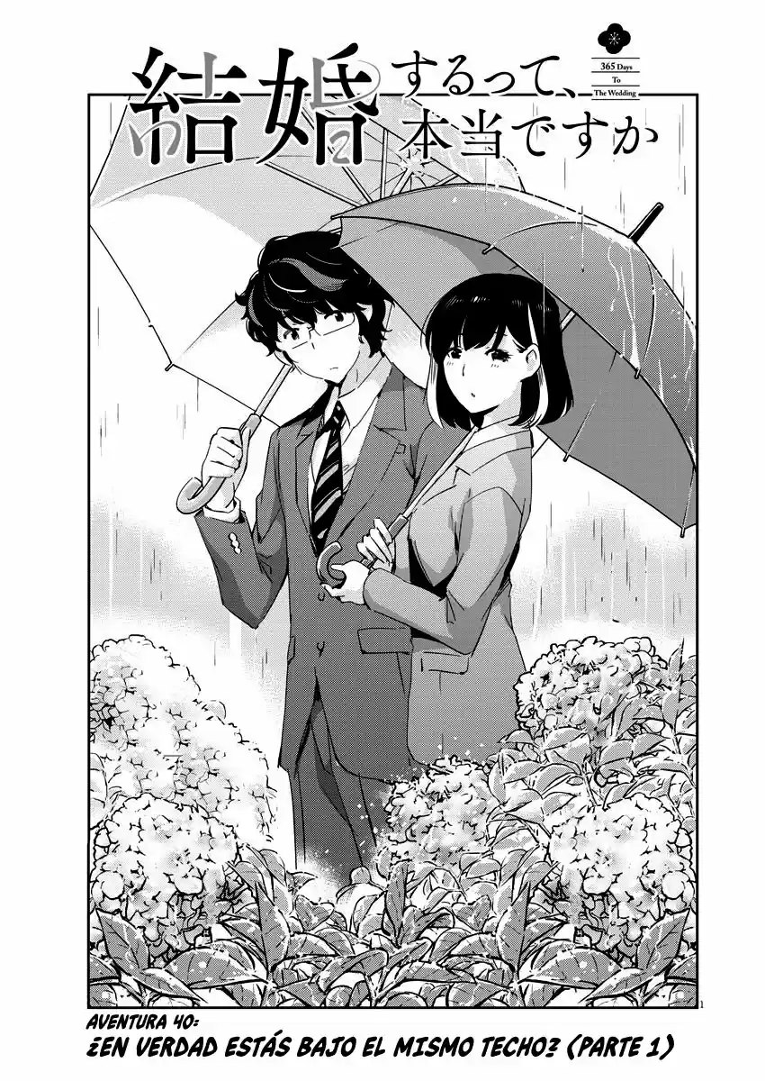 Kekkon Surutte, Hontou Desu Ka?: 365 Days To The Wedding - Capítulo 40 - Página 2 - LectorTMOo