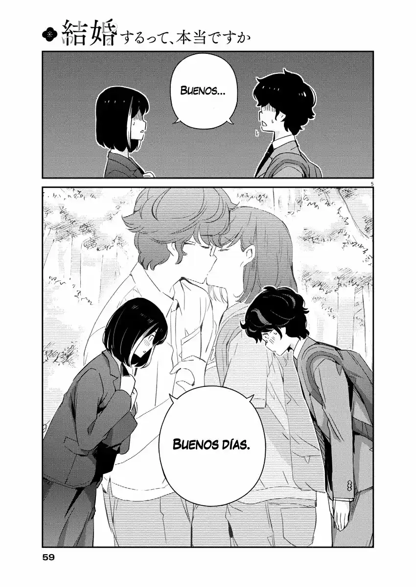 Kekkon Surutte, Hontou Desu Ka?: 365 Days To The Wedding - Capítulo 40 - Página 6 - LectorTMOo