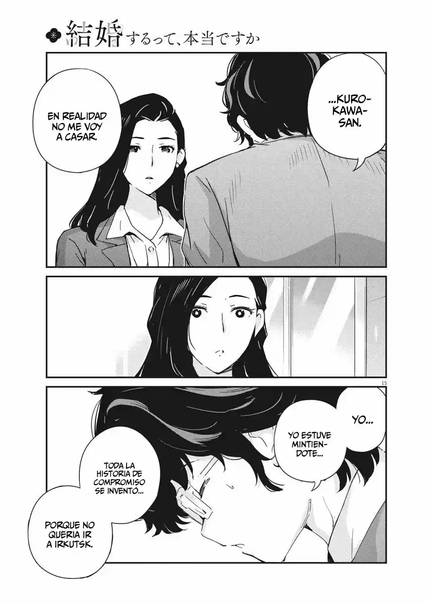 Kekkon Surutte, Hontou Desu Ka?: 365 Days To The Wedding - Capítulo 47 - Página 15 - LectorTMOo
