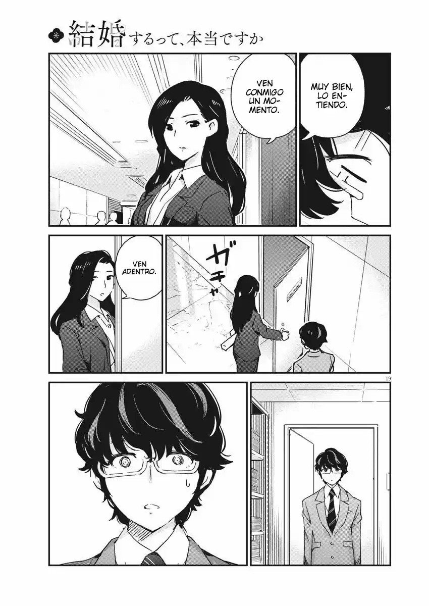 Kekkon Surutte, Hontou Desu Ka?: 365 Days To The Wedding - Capítulo 47 - Página 19 - LectorTMOo