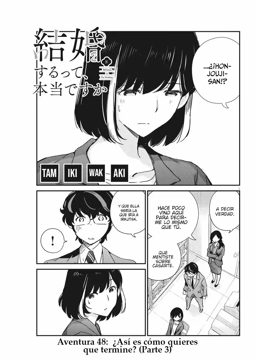 Kekkon Surutte, Hontou Desu Ka?: 365 Days To The Wedding - Capítulo 48 - Página 2 - LectorTMOo