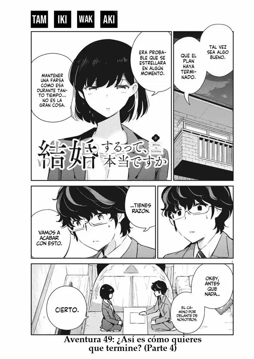Kekkon Surutte, Hontou Desu Ka?: 365 Days To The Wedding - Capítulo 49 - Página 2 - LectorTMOo