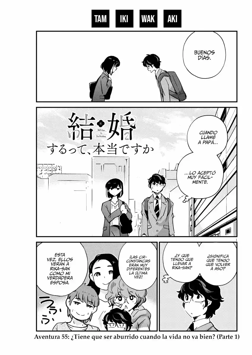 Kekkon Surutte, Hontou Desu Ka?: 365 Days To The Wedding - Capítulo 55 - Página 3 - LectorTMOo