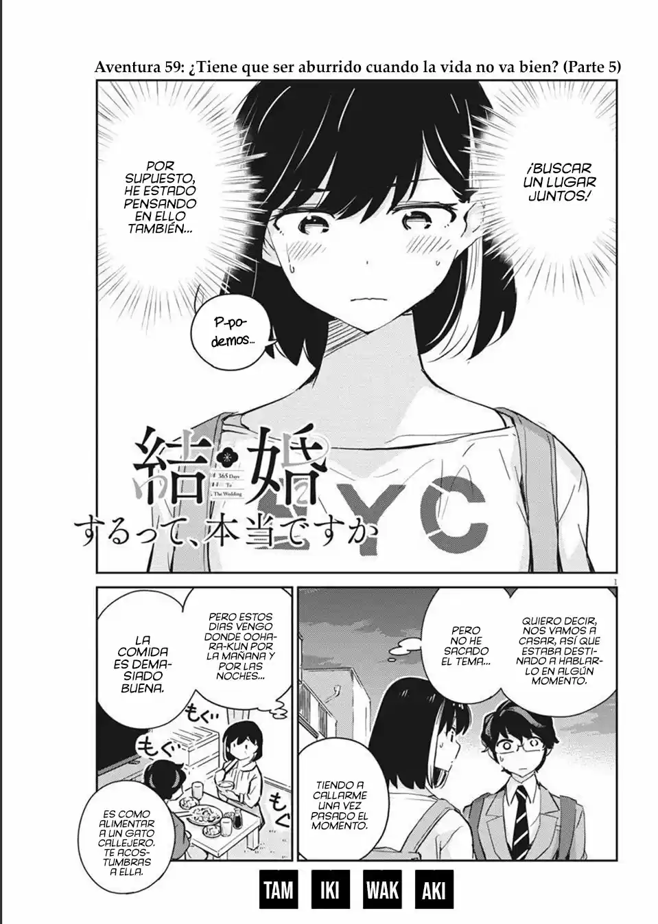 Kekkon Surutte, Hontou Desu Ka?: 365 Days To The Wedding - Capítulo 59 - Página 3 - LectorTMOo