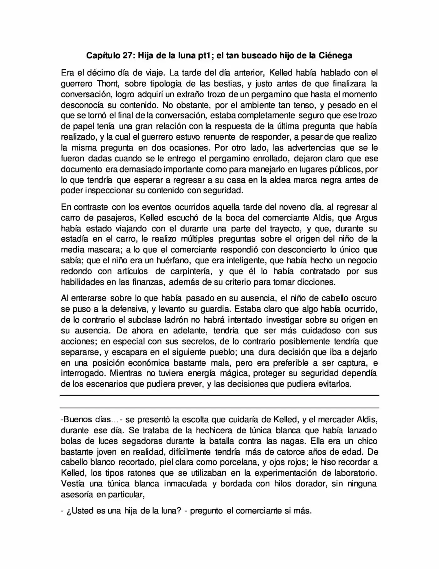 Kelled Trimp" : El Hechicero De Otro Mundo. - Capítulo 27 - Página 1 - LectorTMOo
