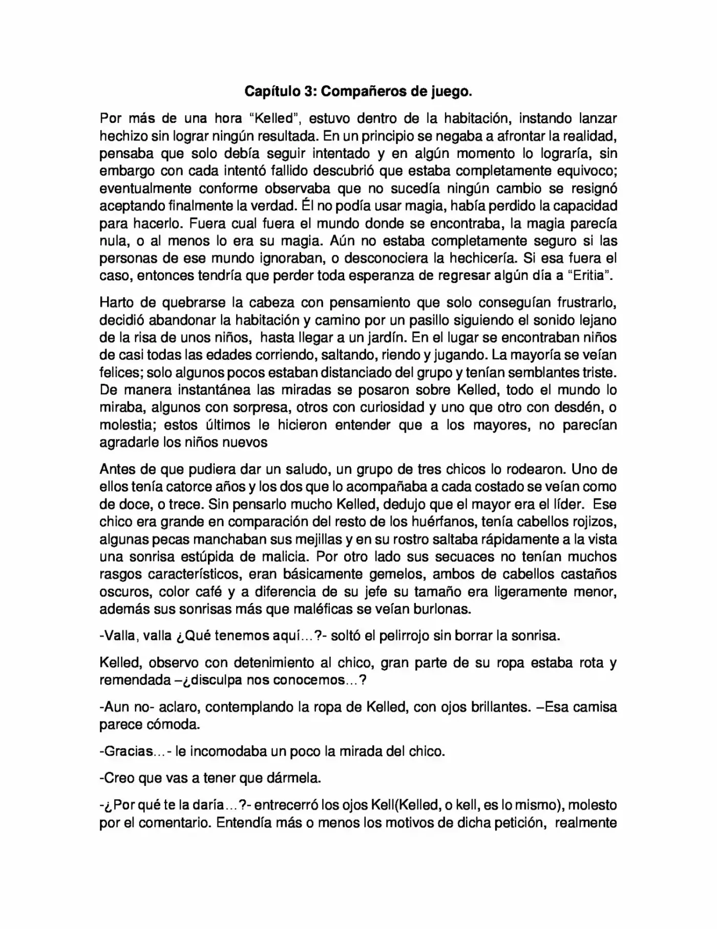 Kelled Trimp" : El Hechicero De Otro Mundo. - Capítulo 3 - Página 1 - LectorTMOo