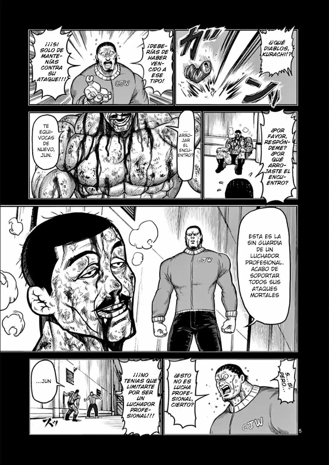 Kengan Ashura - Capítulo 79 - Página 6 - LectorTMOo