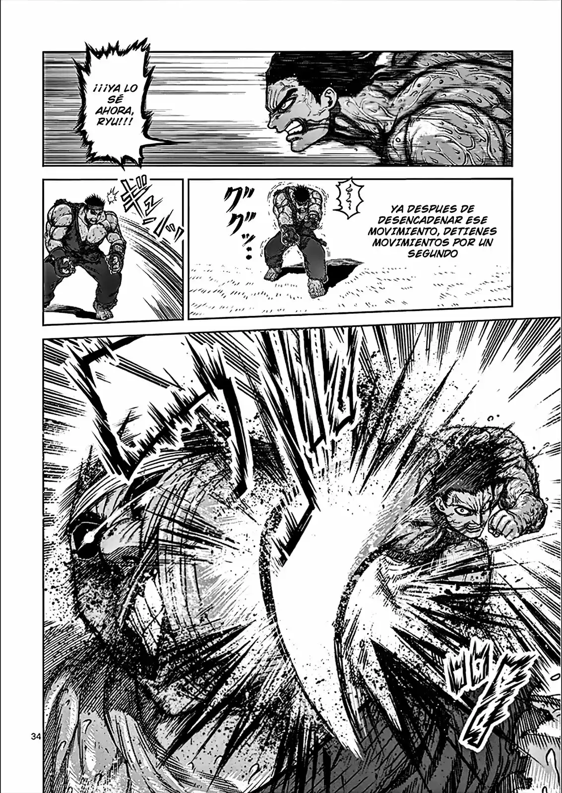 Kengan Ashura - Capítulo 81.50 - Página 34 - LectorTMOo