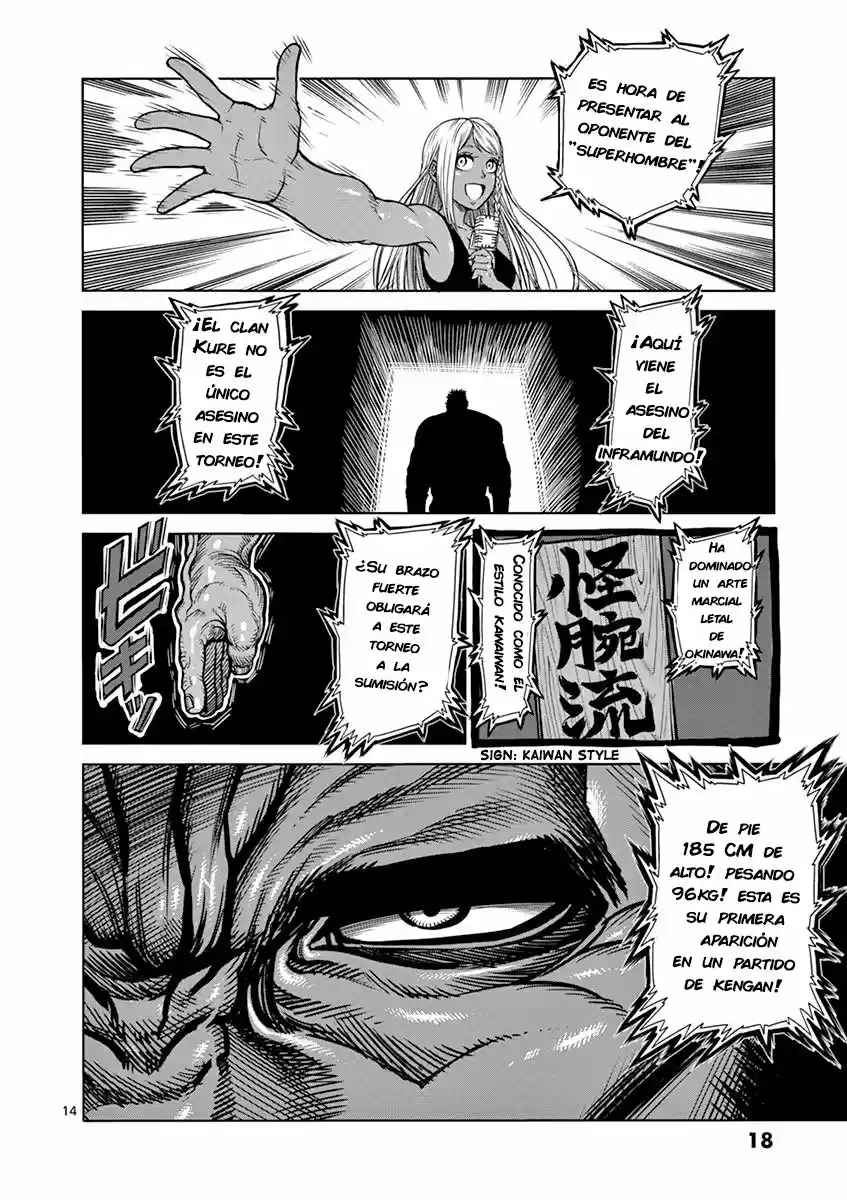 Kengan Ashura - Capítulo 91 - Página 14 - LectorTMOo
