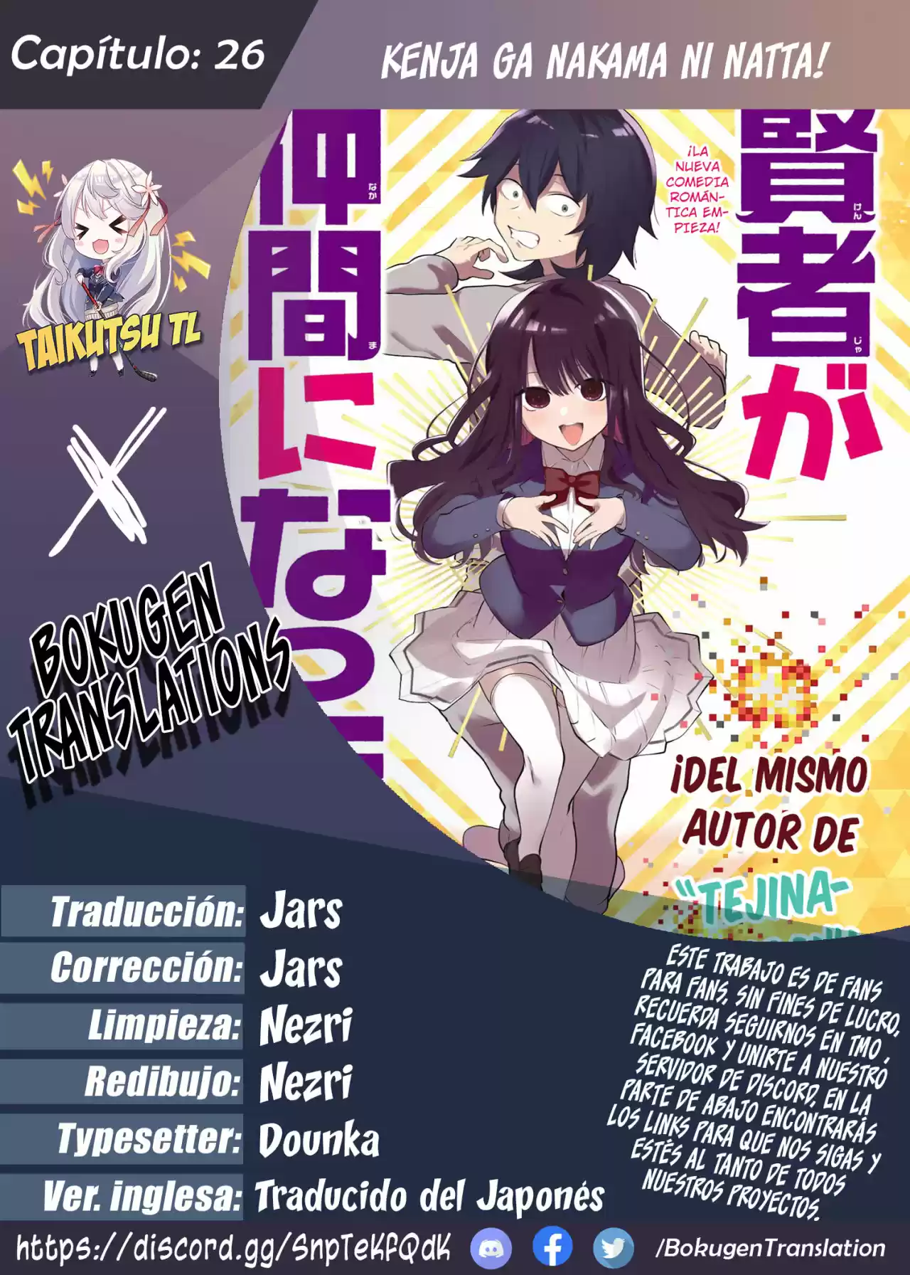 Kenja Ga Nakama Ni Natta! - Capítulo 26 - Página 1 - LectorTMOo