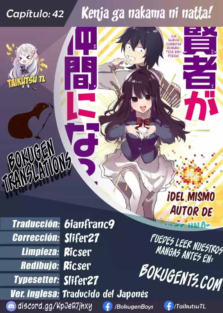 Kenja Ga Nakama Ni Natta! - Capítulo 42 - Página 1 - LectorTMOo