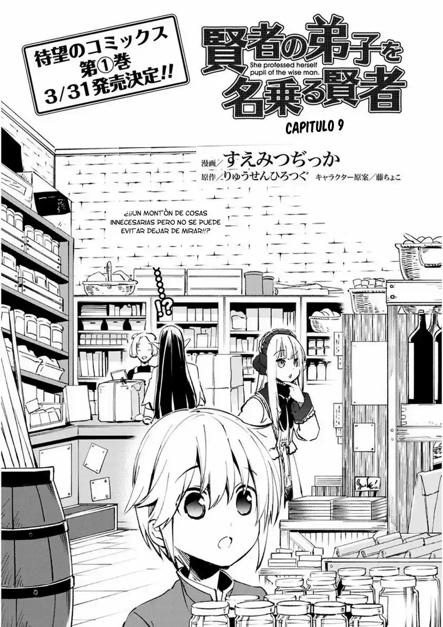 Kenja No Deshi Wo Nanoru Kenja - Capítulo 9 - Página 4 - LectorTMOo