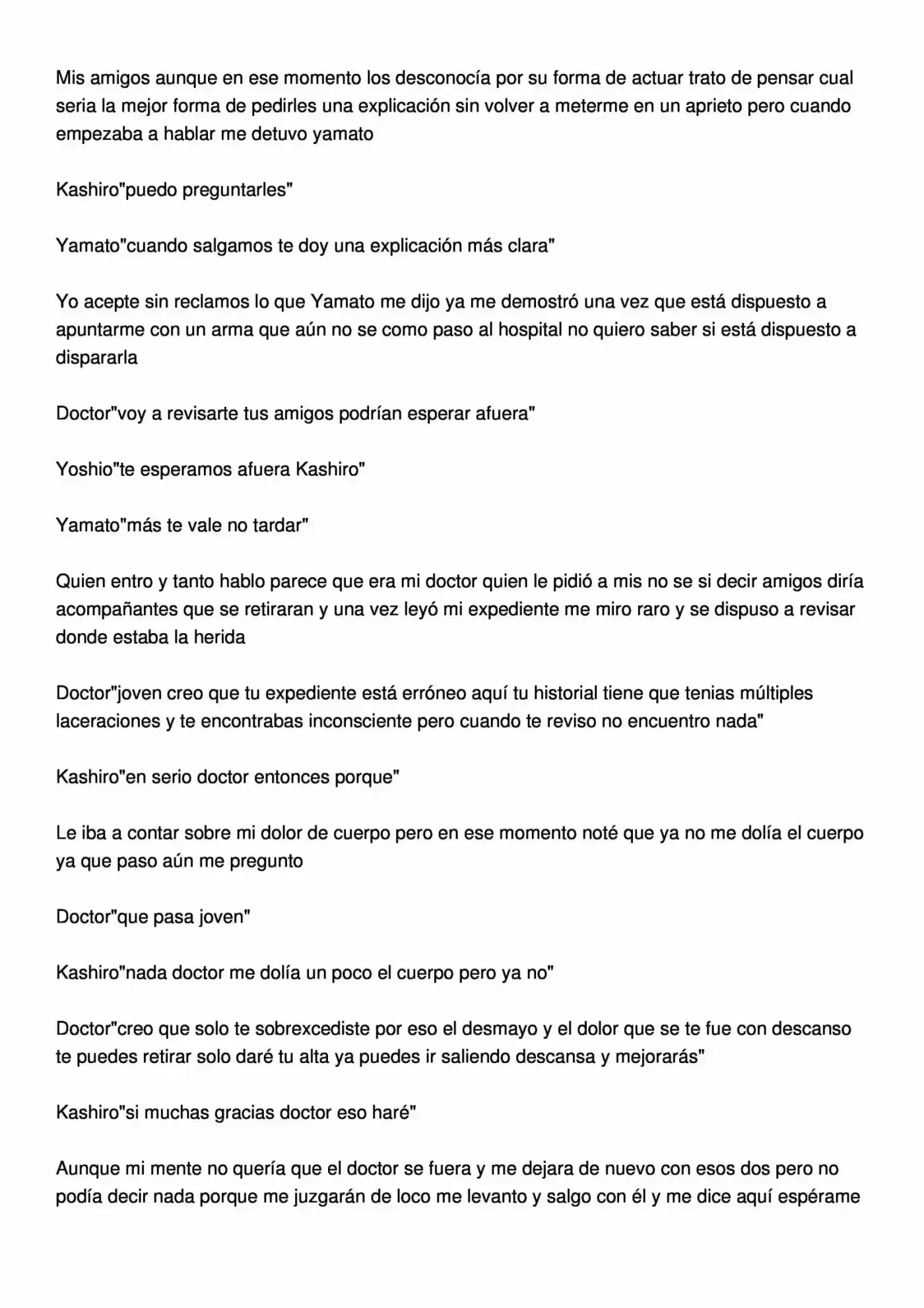 Kensaku: Semi Dēmon (Novela) - Capítulo 2 - Página 1 - LectorTMOo