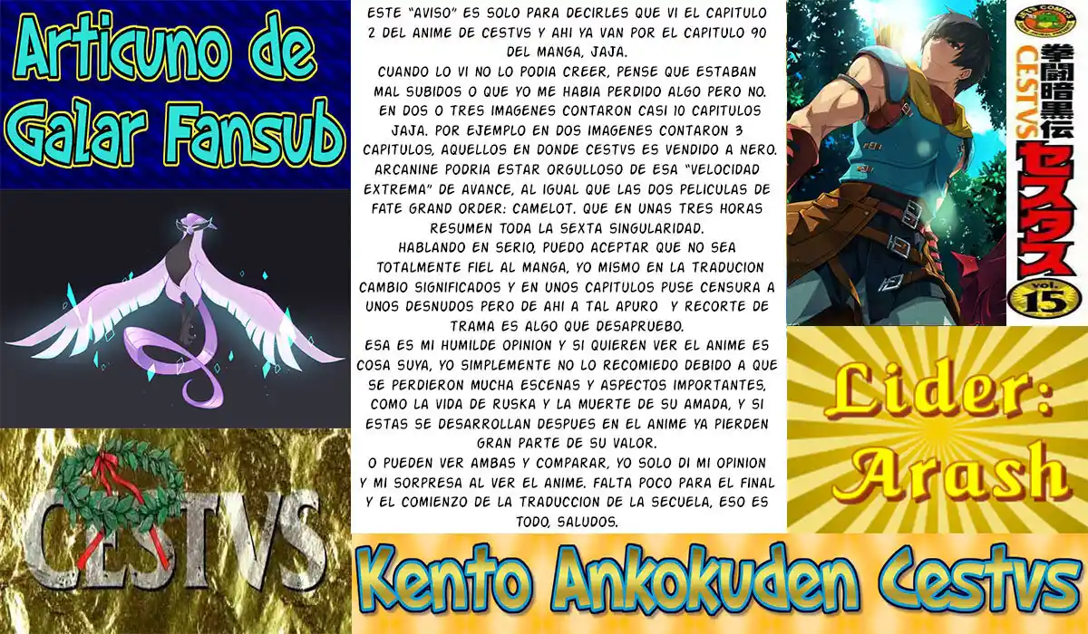Kento Ankokuden Cestvs - Capítulo 141 - Página 17 - LectorTMOo