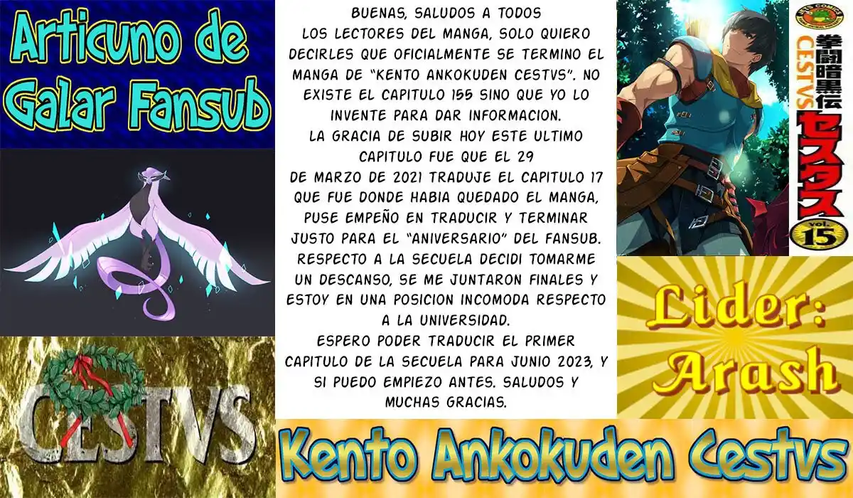 Kento Ankokuden Cestvs - Capítulo 154 - Página 17 - LectorTMOo