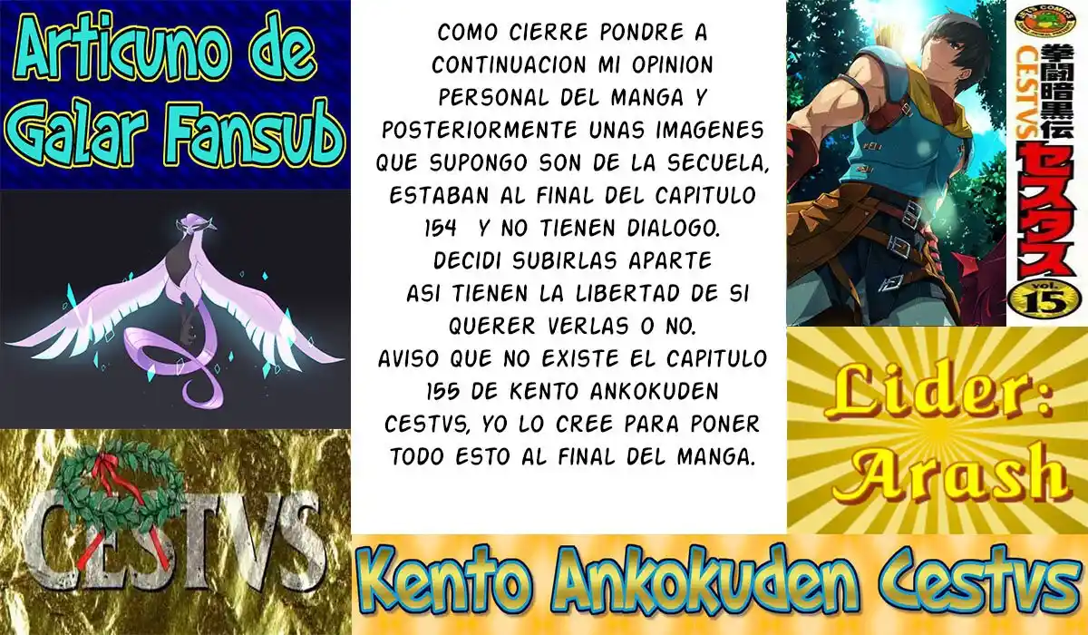 Kento Ankokuden Cestvs - Capítulo 155 - Página 3 - LectorTMOo