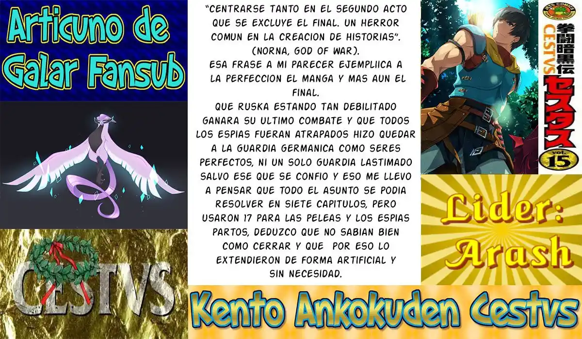 Kento Ankokuden Cestvs - Capítulo 155 - Página 4 - LectorTMOo