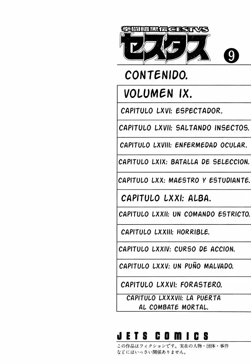 Kento Ankokuden Cestvs - Capítulo 66 - Página 3 - LectorTMOo